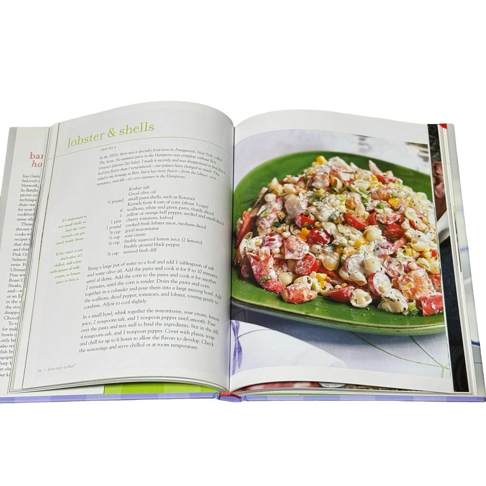 Ina Garten Barefoot Contessa How Easy Is That? Cookbook 1st Ed Hardcover 2010